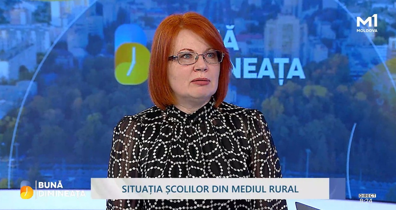 Viorica Negrei, șefa Direcției management în învățământul general, Ministerul Educației și Cercetării