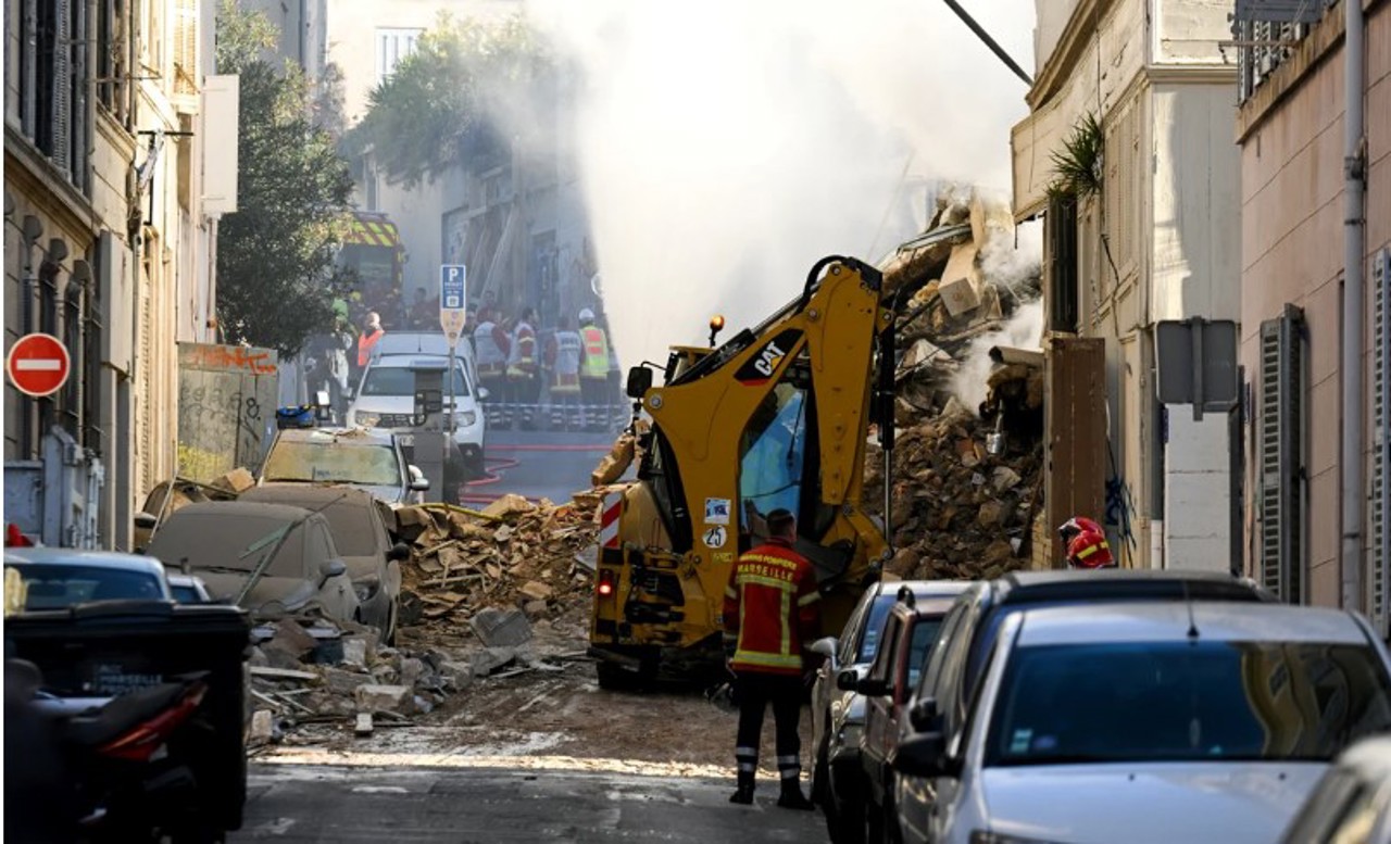 Two bodies found under rubble of collapsed building in Marseille