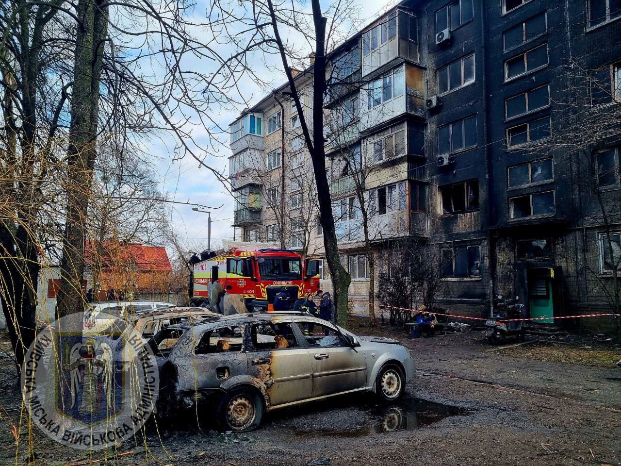 Kievul atacat cu rachete // 10 oameni au fost răniți, zeci de persoane au fost evacuate