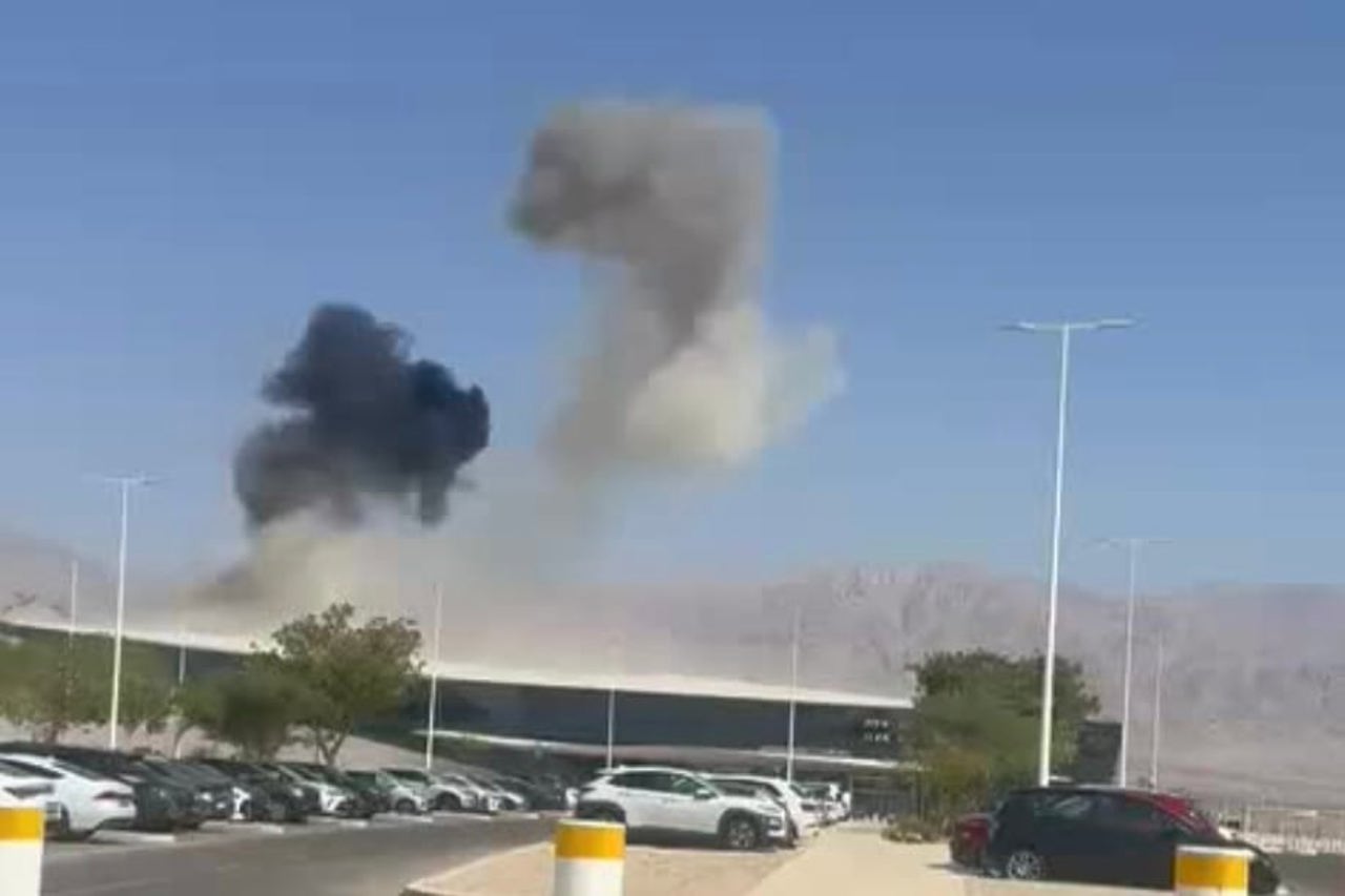 Drone strike hits Eilat airport in Israel