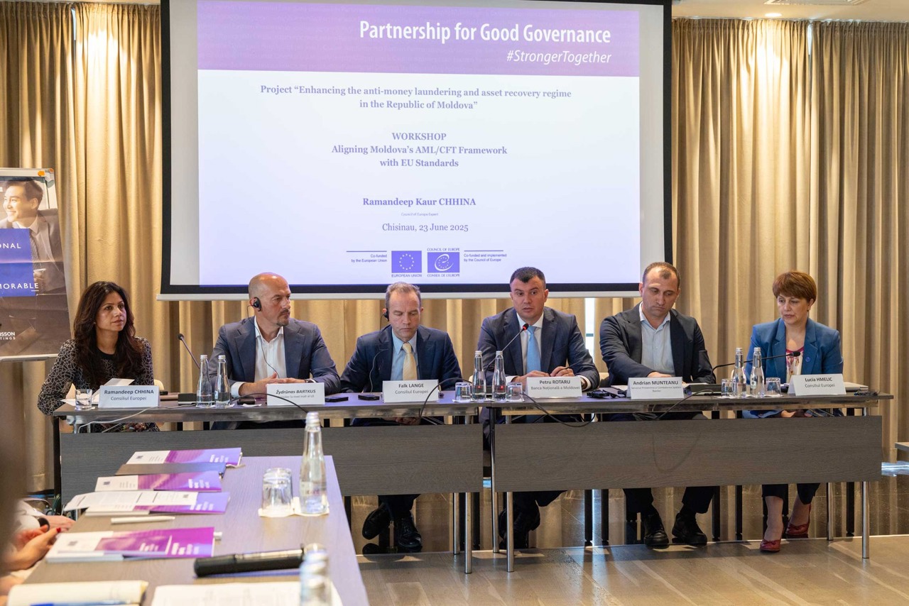UE ajută R. Moldova să-și consolideze capacitățile în prevenirea spălării banilor și finanțării terorismului
