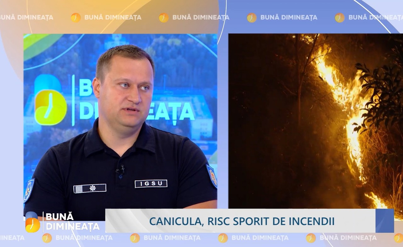 IGSU avertizează: Riscul de incendii rămâne ridicat din cauza secetei și temperaturilor extreme