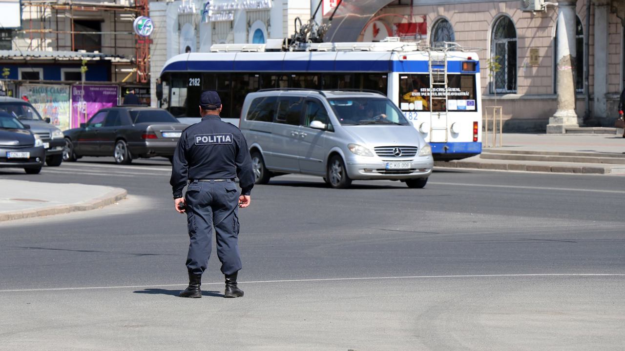 Визит Блинкена: полиция рассказала об ограничениях движения в Кишинёве