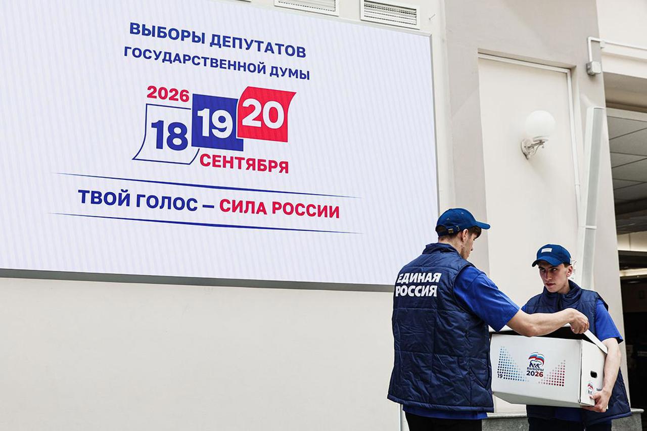 Russia holds parliamentary vote with no opposition on ballot