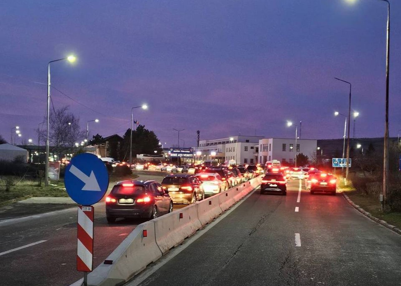 Atenție, călători! Trafic intens la PTF Leușeni, pe sensul de ieșire din Republica Moldova