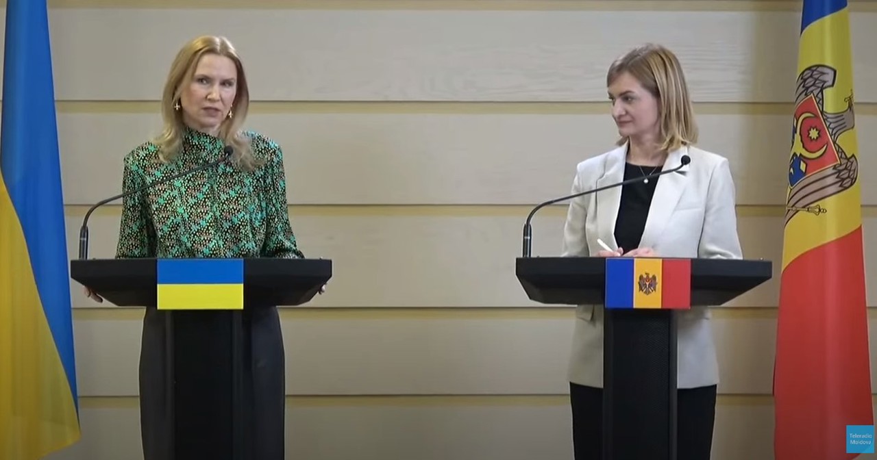 Captură-video / Doina Gherman și Olena Kondratiuk susțin conferință de presă, 29 aprilie 2024, Chișinău