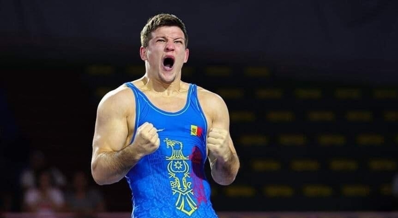 Mihai Bradu won bronze at the World Wrestling Championships