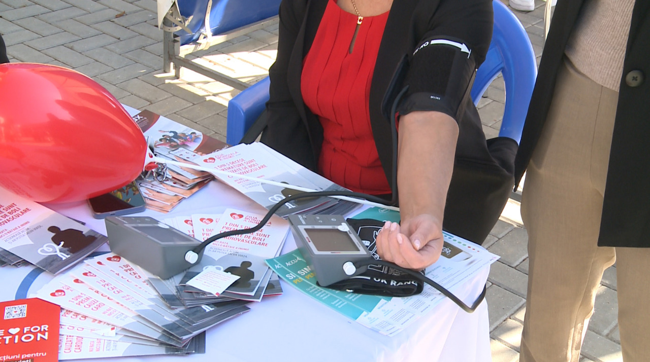 Sănătatea inimii în prim-plan: testări gratuite și alergare simbolică la Chișinău