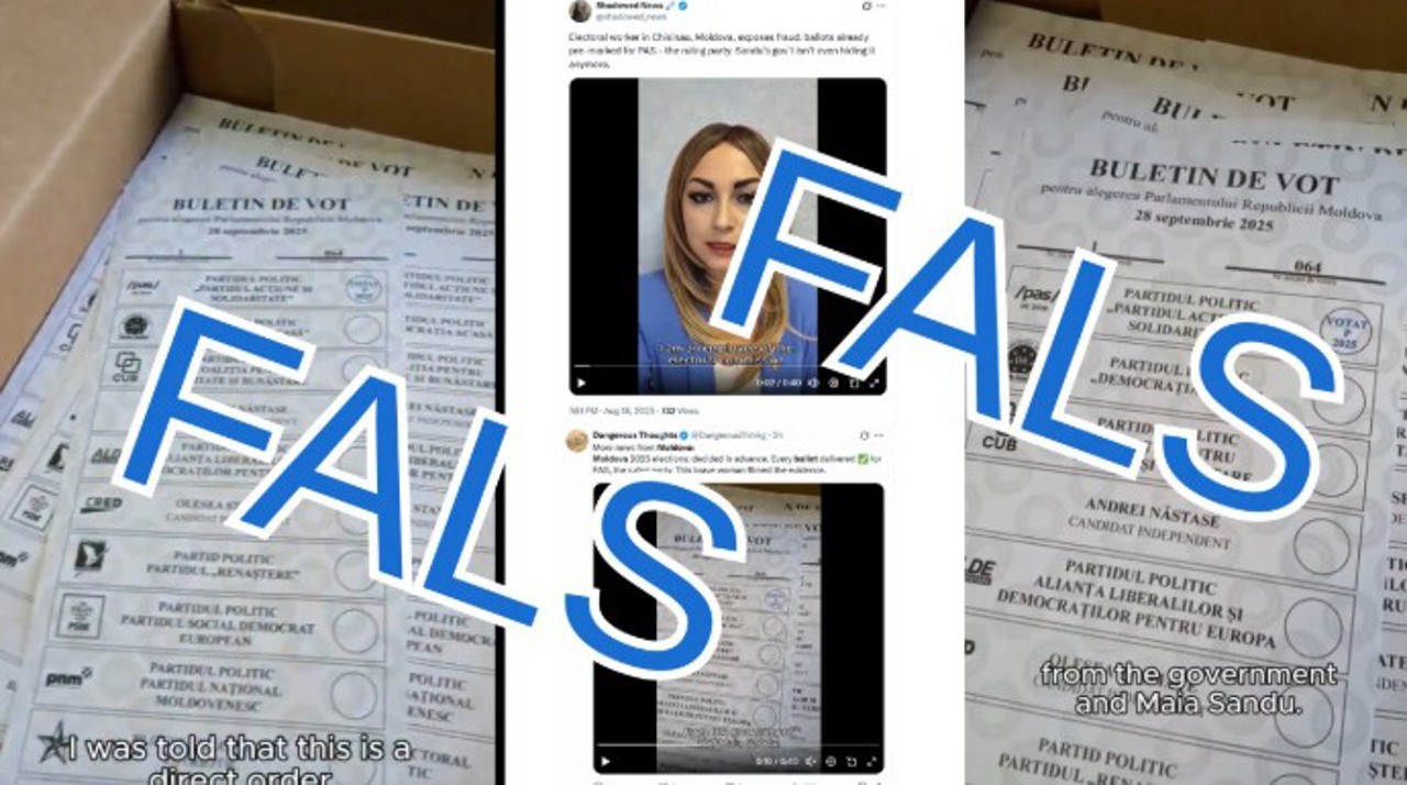 ELECTORALA  2025 // Buletin de vot fals, pe internet. CEC: „Scopul este de a induce în eroare alegătorii”