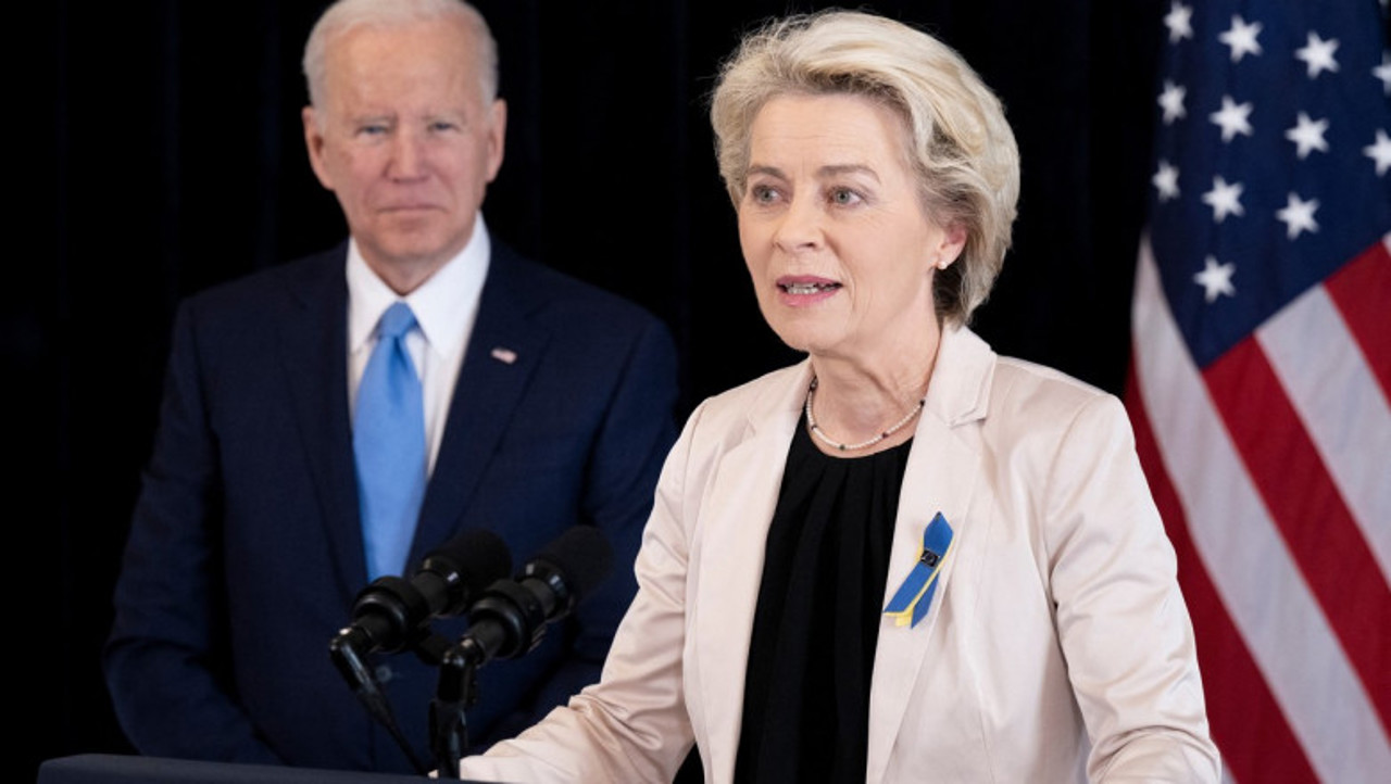 Ursula von der Leyen pleacă în SUA. Despre ce va discuta cu Joe Biden 