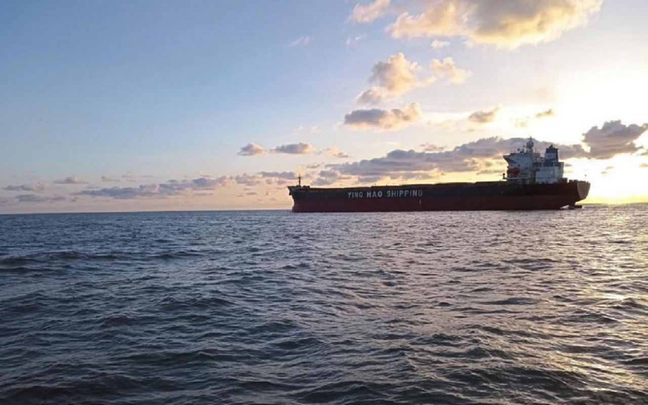 Судно «Ароят» с 17 600 тоннами пшеницы на борту, вышедшее из порта Черноморск в Египет, прибыло в Стамбул