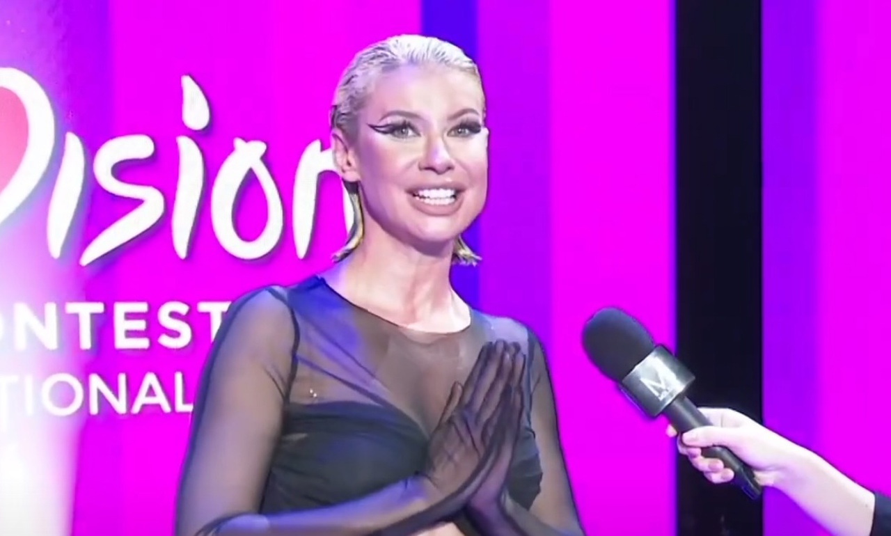 Joyful Natalia Barbu Prepares for Eurovision