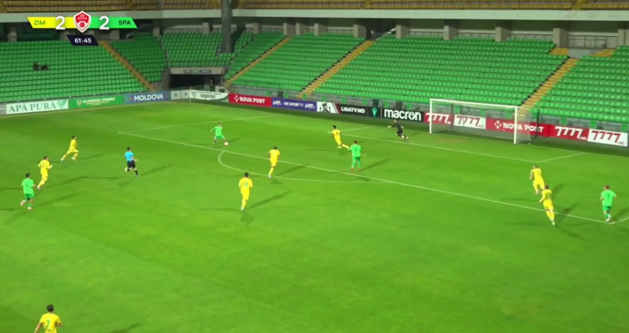 Zimbru Chișinău, învins surprinzător în campionat