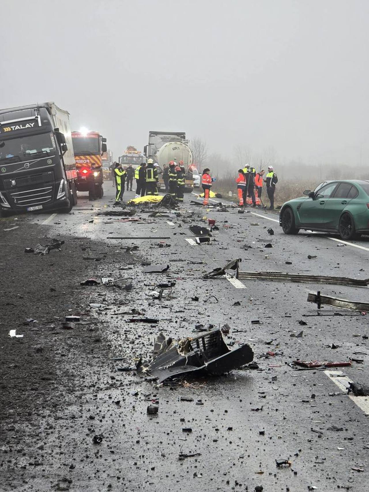 Accident cumplit în România: șapte persoane au decedat, iar alte trei au fost transportate la spital