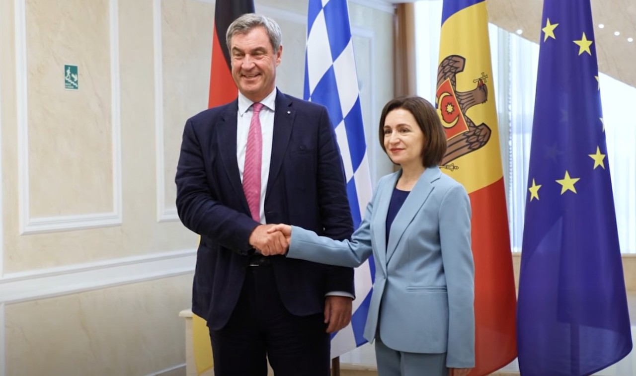 Maia Sandu și Markus Söder anunță înființarea unei comisii economice moldo-bavareze: Accent pe investiții și reconstrucția Ucrainei 