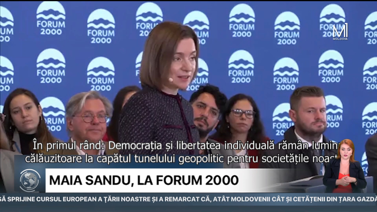 Știri (13:00) din 16 octombrie 2023, cu Leanca Lașco-Rață
