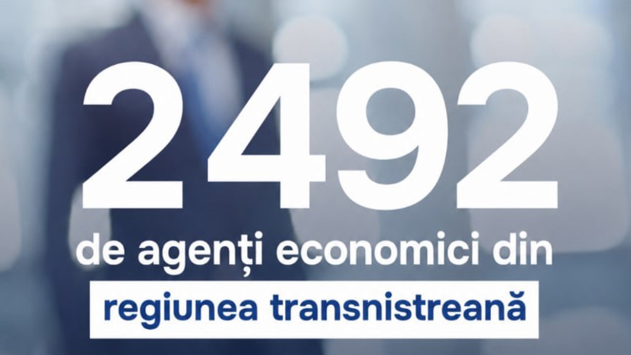  Reintegrarea prin economie: Aproape 2.500 de firme de peste Nistru sunt înregistrate la Chișinău
