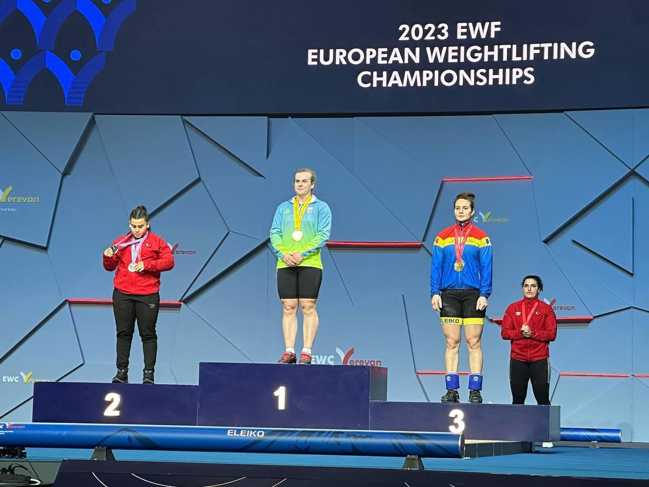 Elena Erighina, două medalii la Campionatele Europene