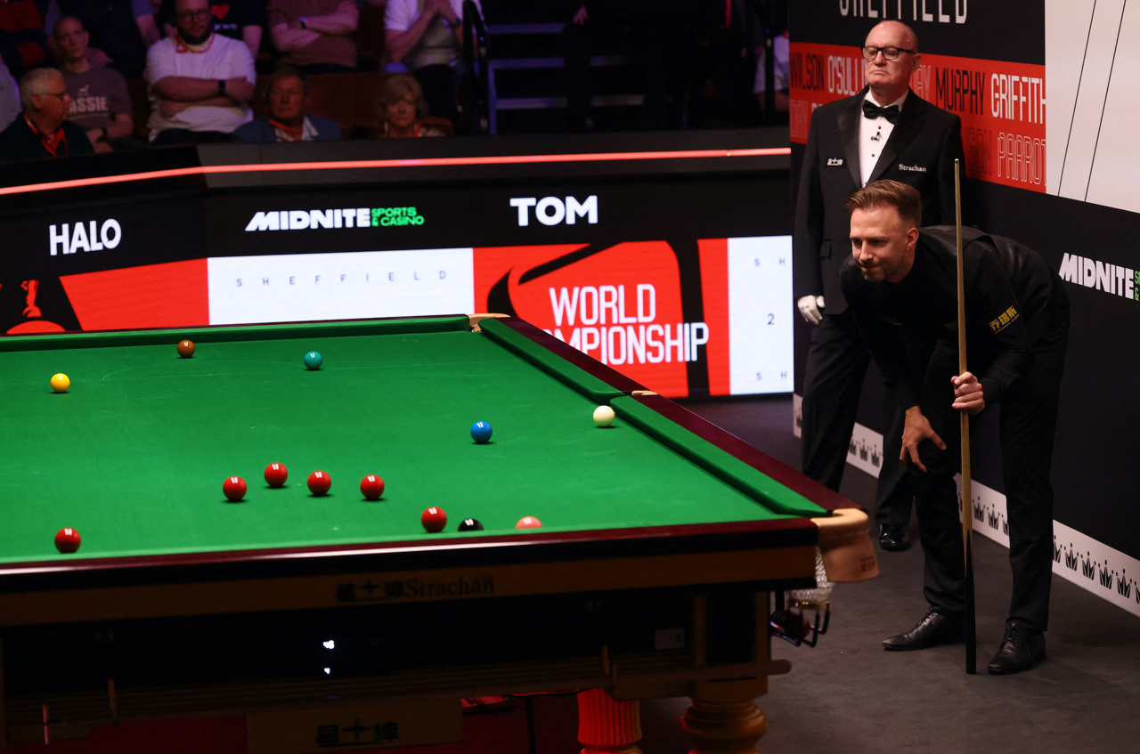 Judd Trump, în formă maximă la Campionatul Mondial de snooker