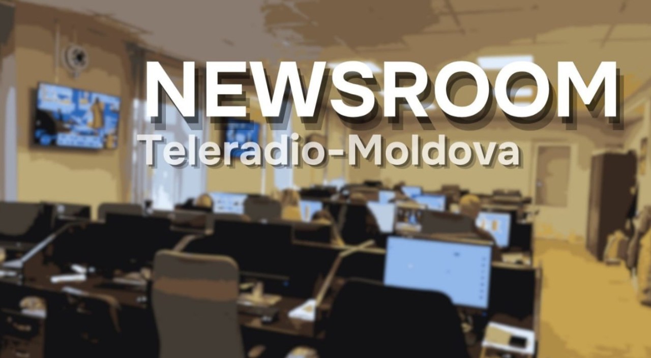Newsroom-ul de la TRM împlinește doi ani. Vlad Țurcanu: „Redacție polivalentă, care livrează simultan conținut pentru radio, TV și online”