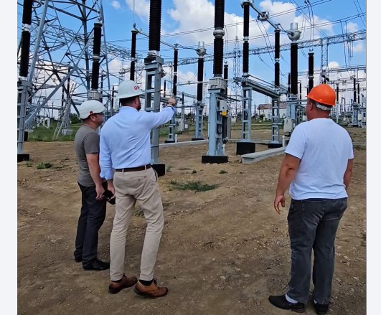 Celula Stației electrice Vulcănești a fost energizată și va lucra în regim de testare 72 de ore. Dorin Junghietu: „O etapă esențială”