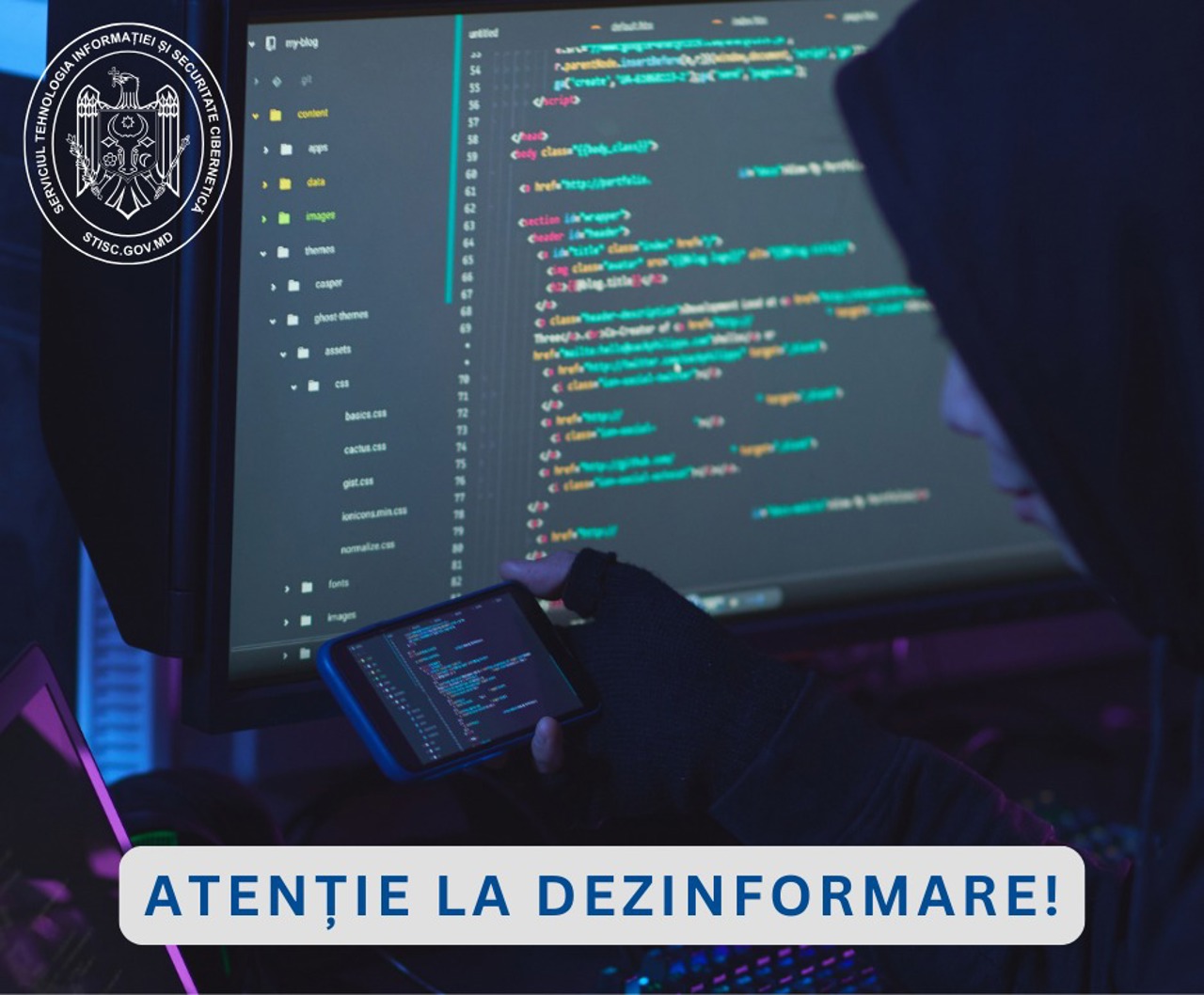 Avertisment STISC: mai mulți cetățeni au primit mesaje false, cu utilizarea ilegală a denumirii CERT-GOV-MD