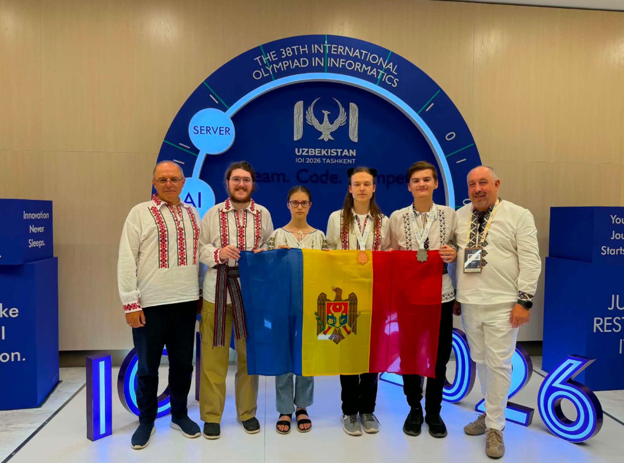 Moldova won two medals at the International Olympiad in Informatics in Uzbekistan