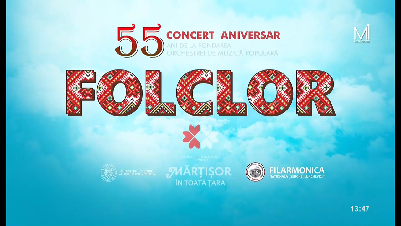 Orchestra de muzică populară "FOLCLOR". Concert aniversar - 55 ani! Partea 2