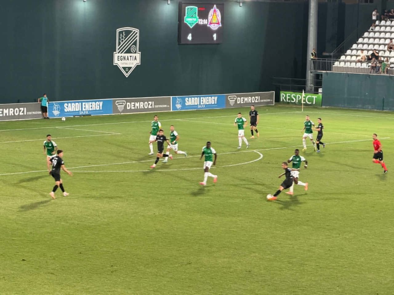 Petrocub Hâncești, surclasat de Egnatia în Liga Campionilor