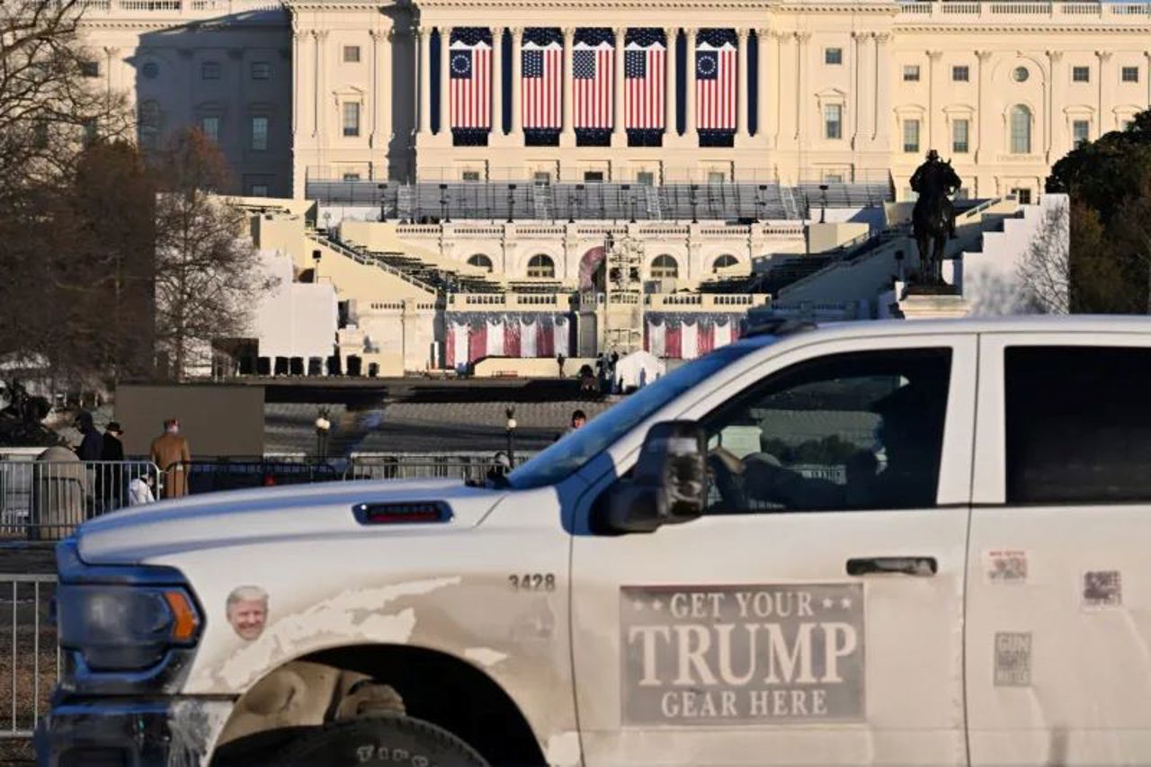 Stare de alertă maximă la Washington, înainte de învestirea lui Donald Trump