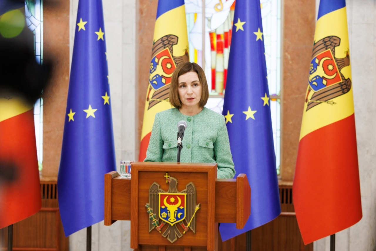 Maia Sandu: Politica agresivă a Rusiei și corupția înrădăcinată sunt cele mai mari pericole la adresa securității naționale