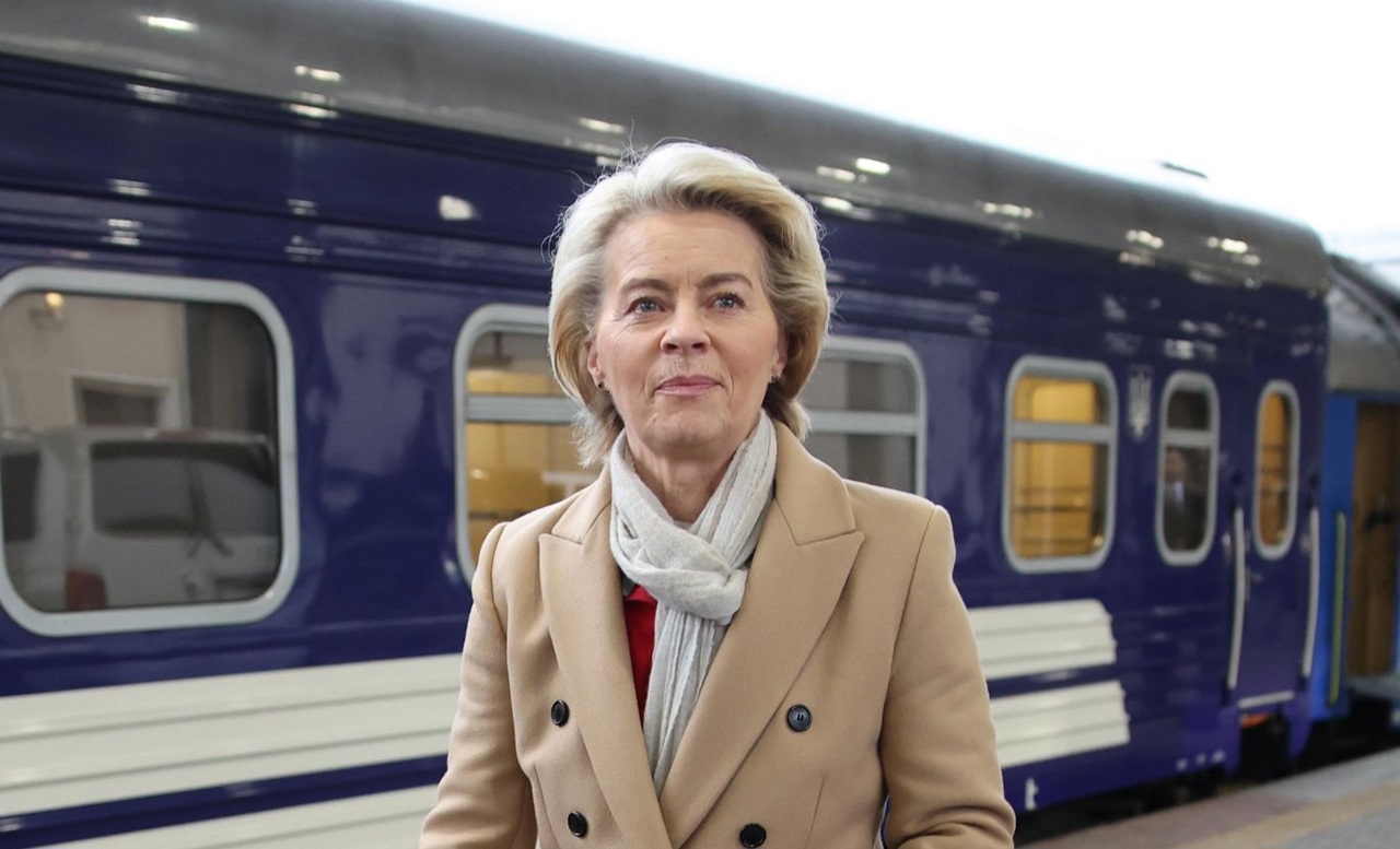 Ursula von der Leyen a ajuns la Kiev: „Marcăm rezistența extraordinară a poporului ucrainean”