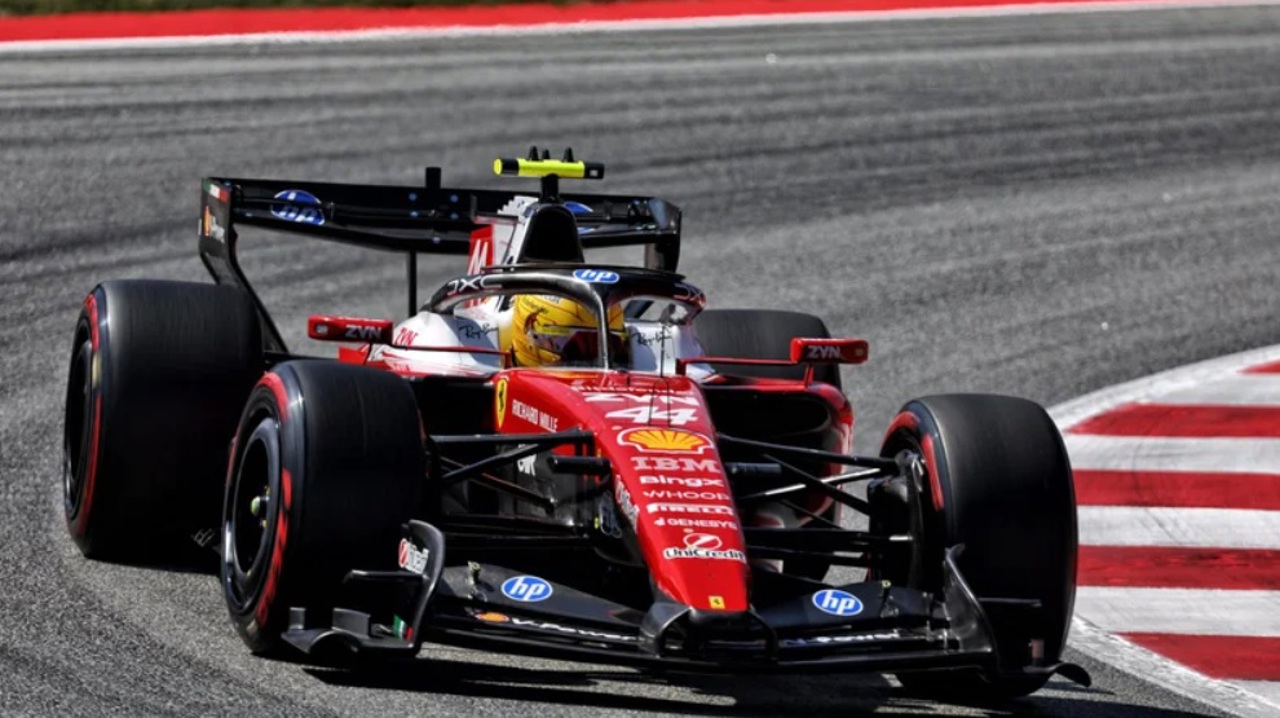 Hamilton triumphs in Barcelona: First Ferrari victory