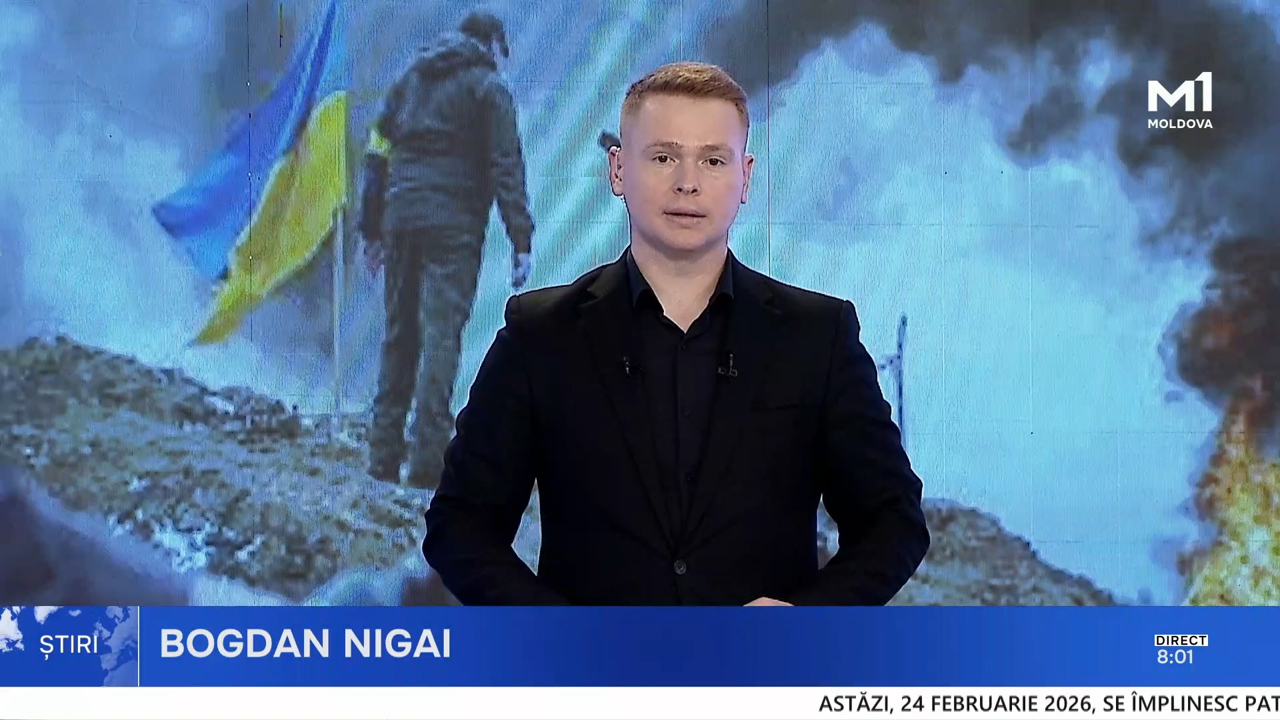 Știri (08:00) din 24 februarie 2026 cu Bogdan Nigai