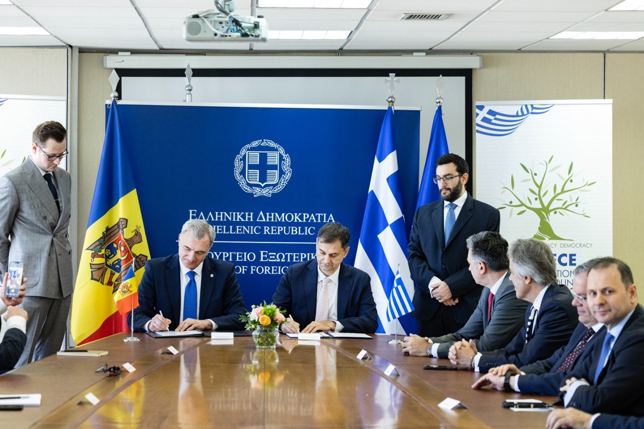 Sprijin pentru integrarea europeană: Grecia va ajuta R. Moldova să valorifice fondurile externe