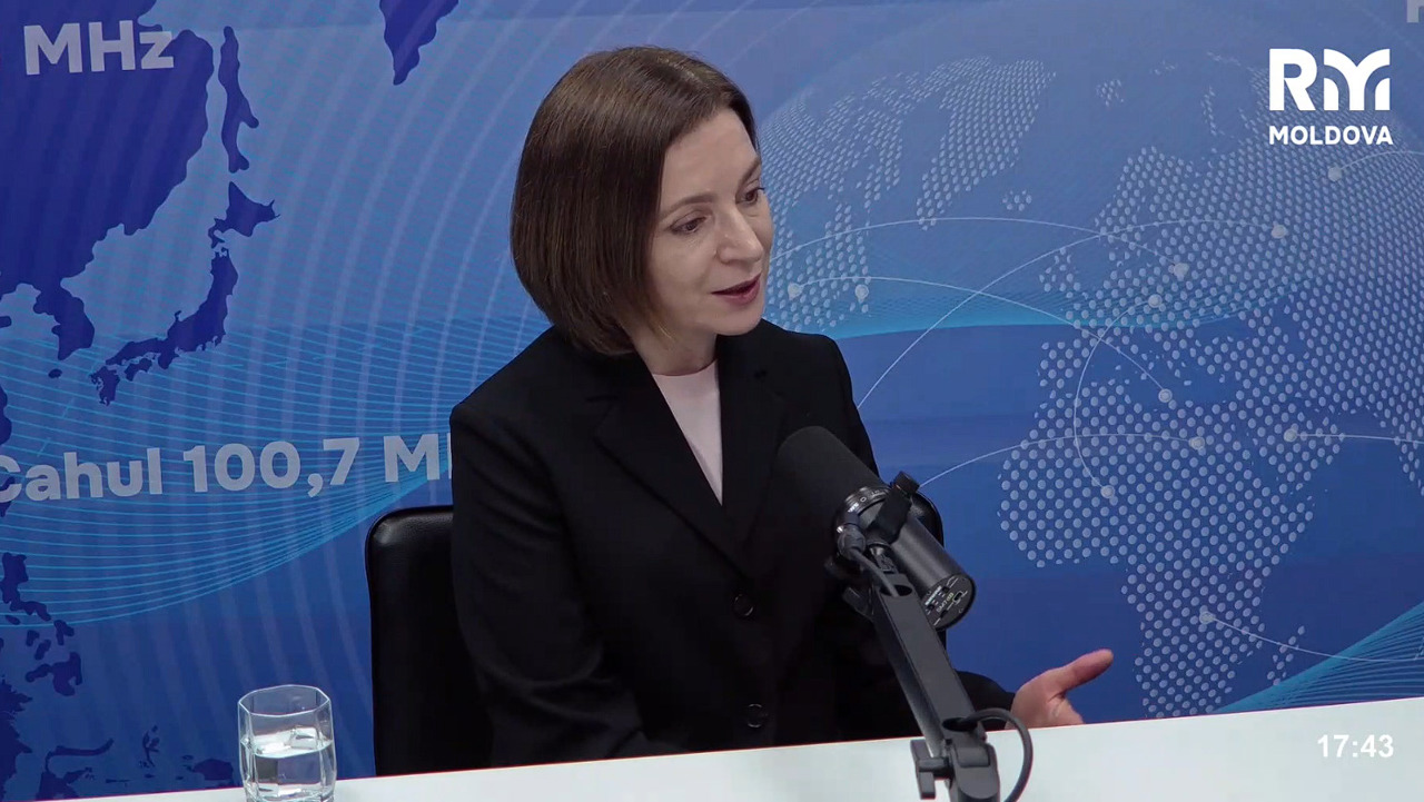 Maia Sandu afirmă că Rusia trimite „intenționat” unele drone în spațiul aerian național: „Nu cred că expulzarea ambasadorului va opri Rusia"