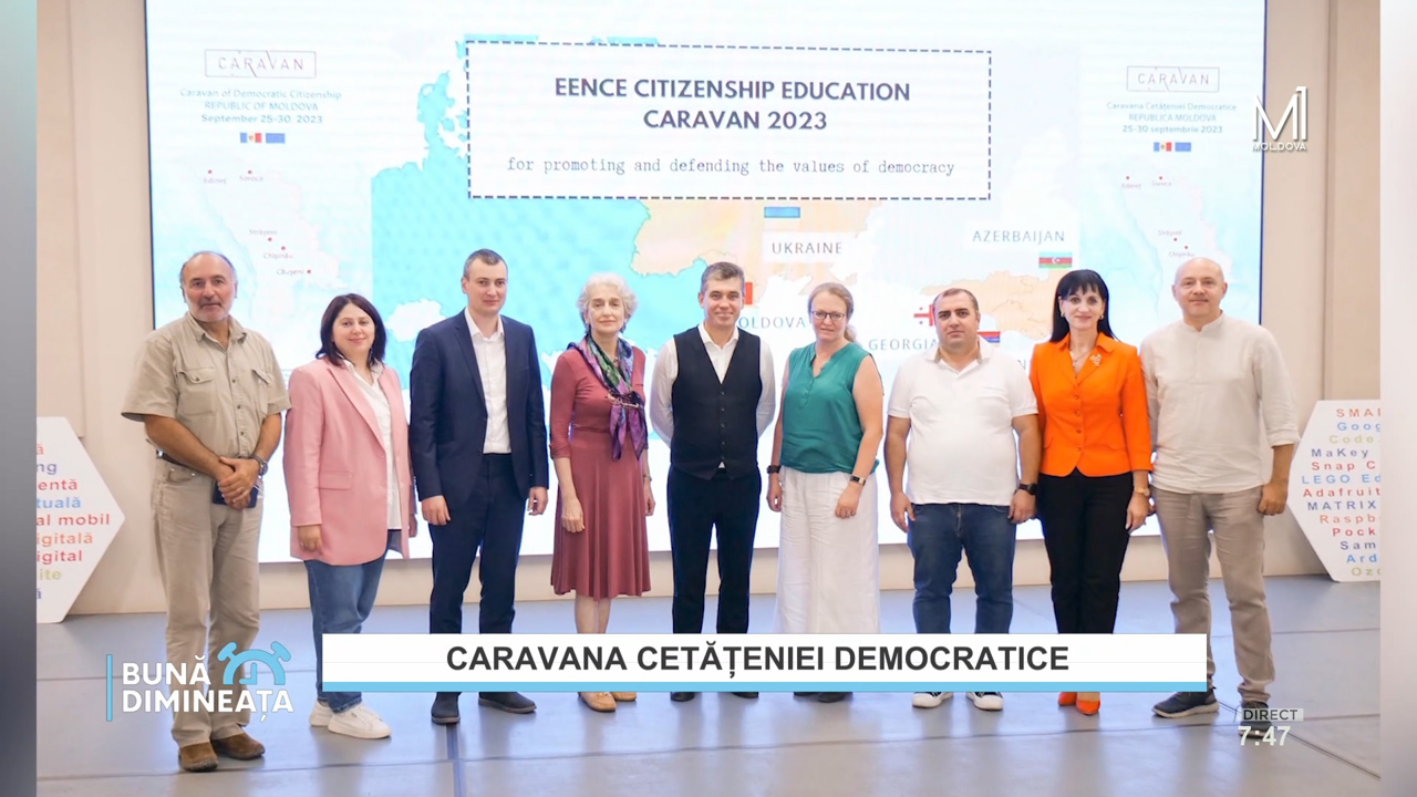 Workshops, round tables, thematic debates. First edition of the Caravan of Democratic Citizenship