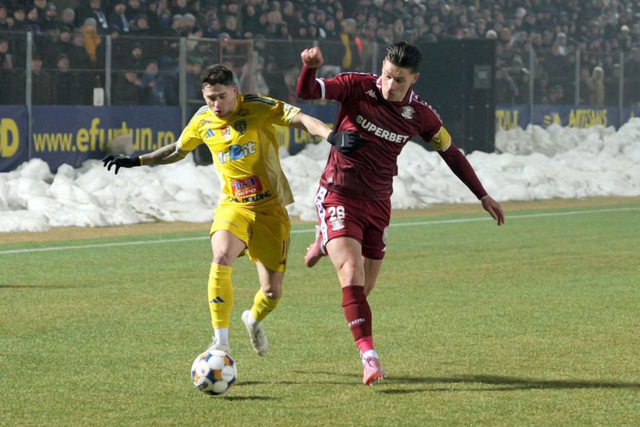 Rapid București continuă seria victoriilor în Superliga românească de fotbal 