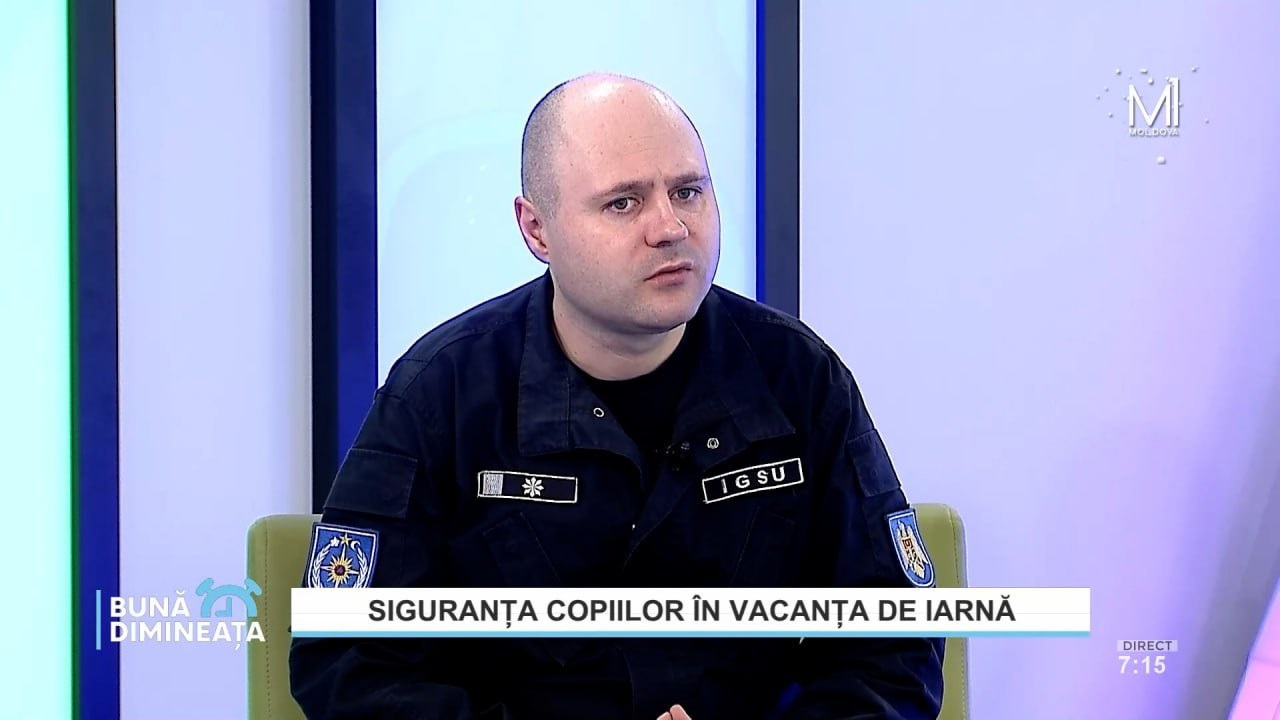 Elevii intră în vacanța de iarnă. Recomandările IGSU pentru copii și părinți