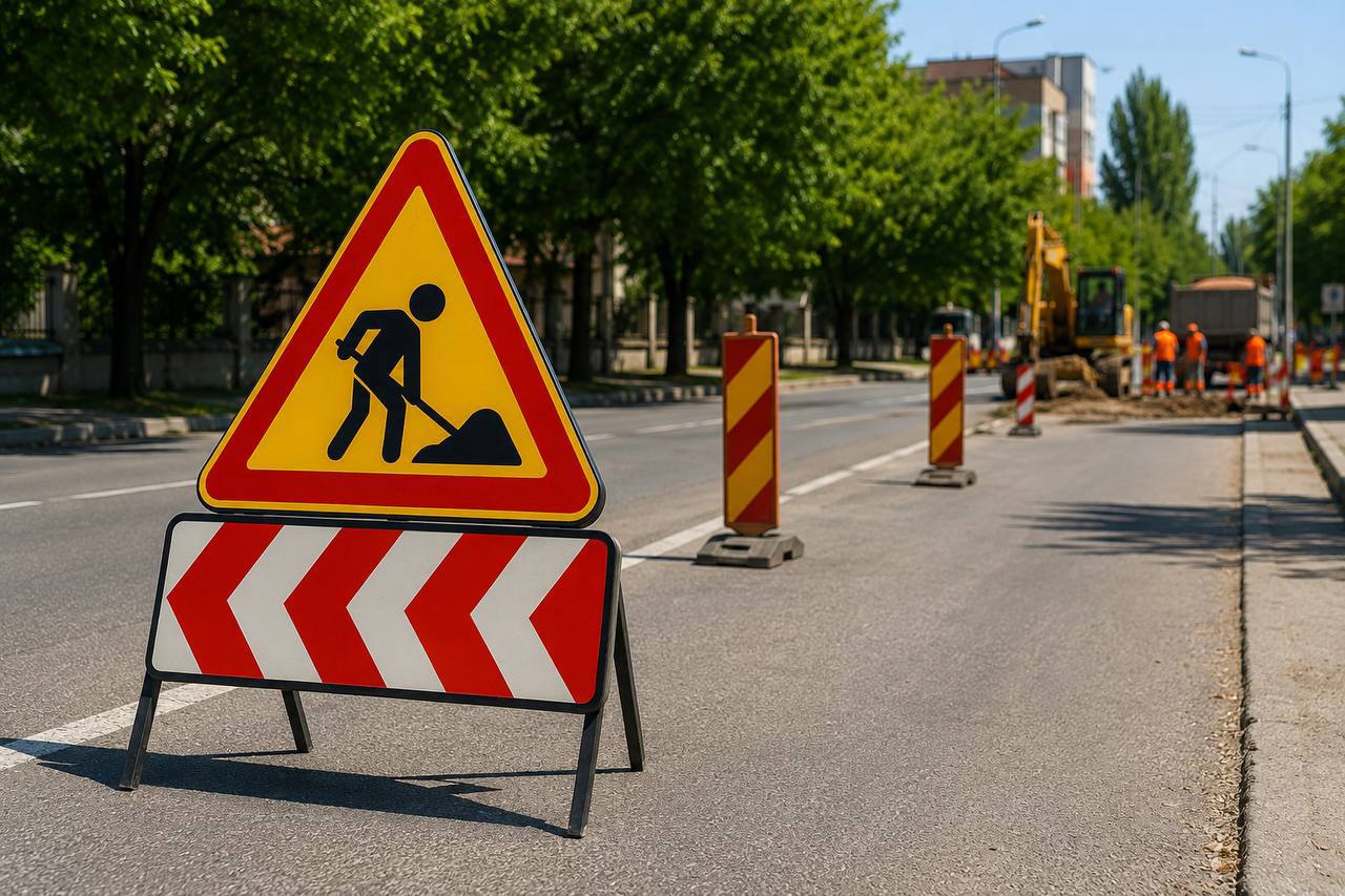 Trafic suspendat pe timp de noapte pe strada Gheorghe Asachi. Cum va circula transportul public