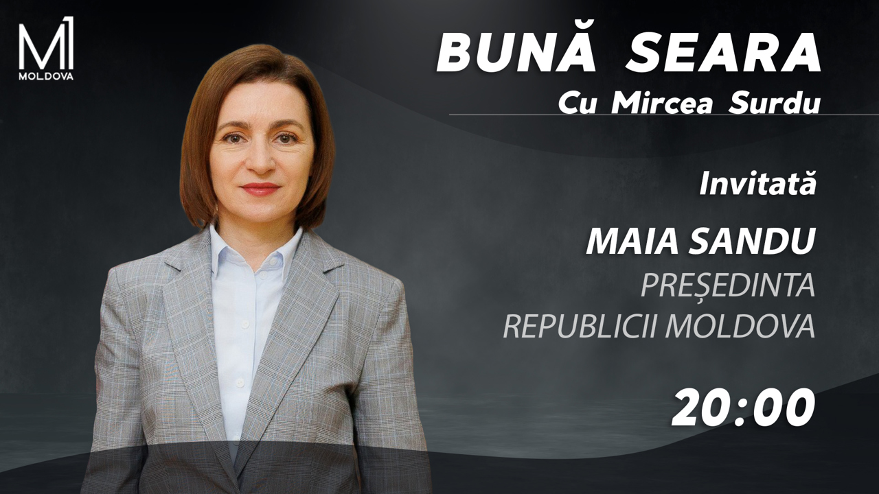 „Bună Seara” din 19 martie 2023: ▶Președintele Republicii Moldova, Maia Sandu