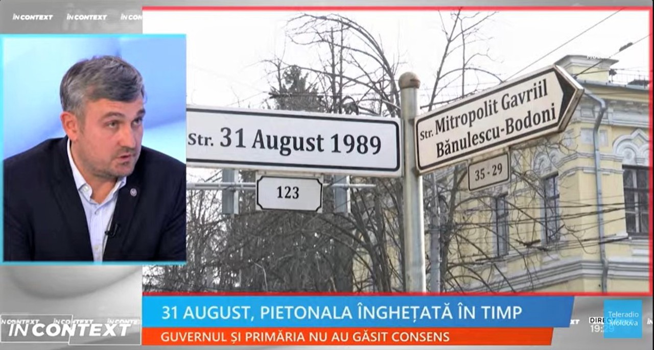 Cristian Jardan, despre caldarâmul din str. 31 august 1989: „Primăria este responsabilă. Ministerul Culturii creează politici, nu construiește”