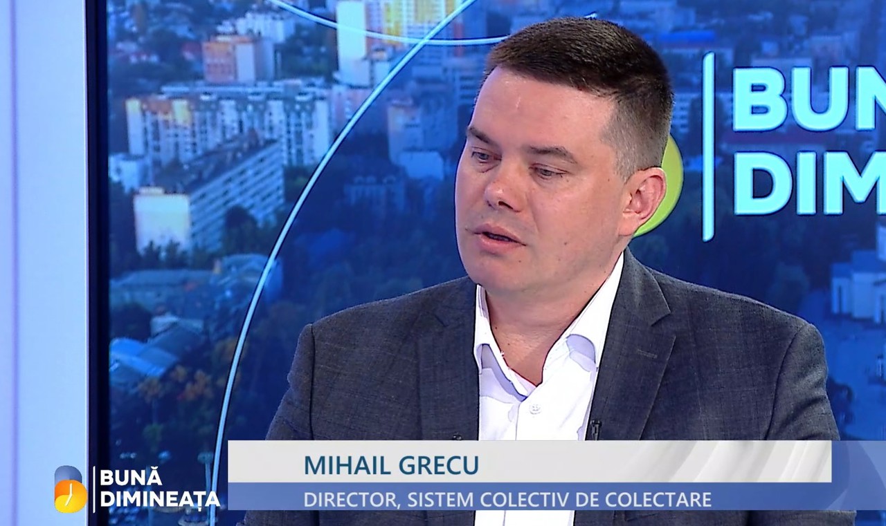 captură video - emisiunea „Bună dimineața” de la Moldova 1