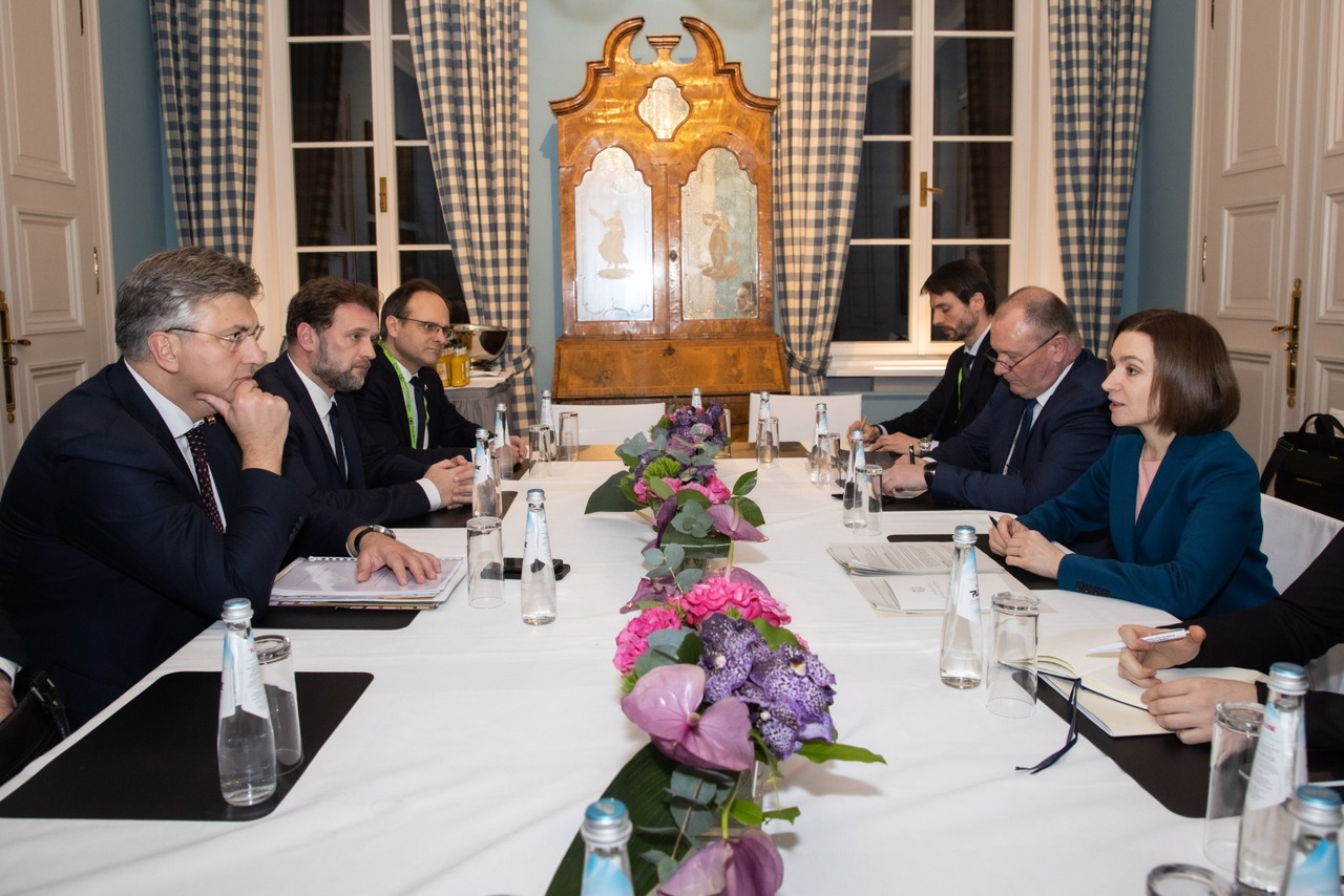 President Maia Sandu, meeting with top European officials. Regional security and European integration – the main topics addressed