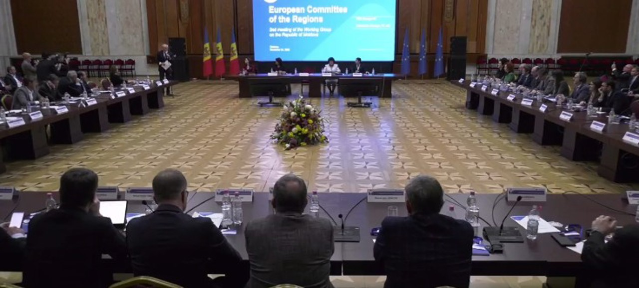 Comitetul European al Regiunilor, ședință la Chișinău: „R. Moldova nu mai este în sala de așteptare a UE, ci se află la masa de decizii” 