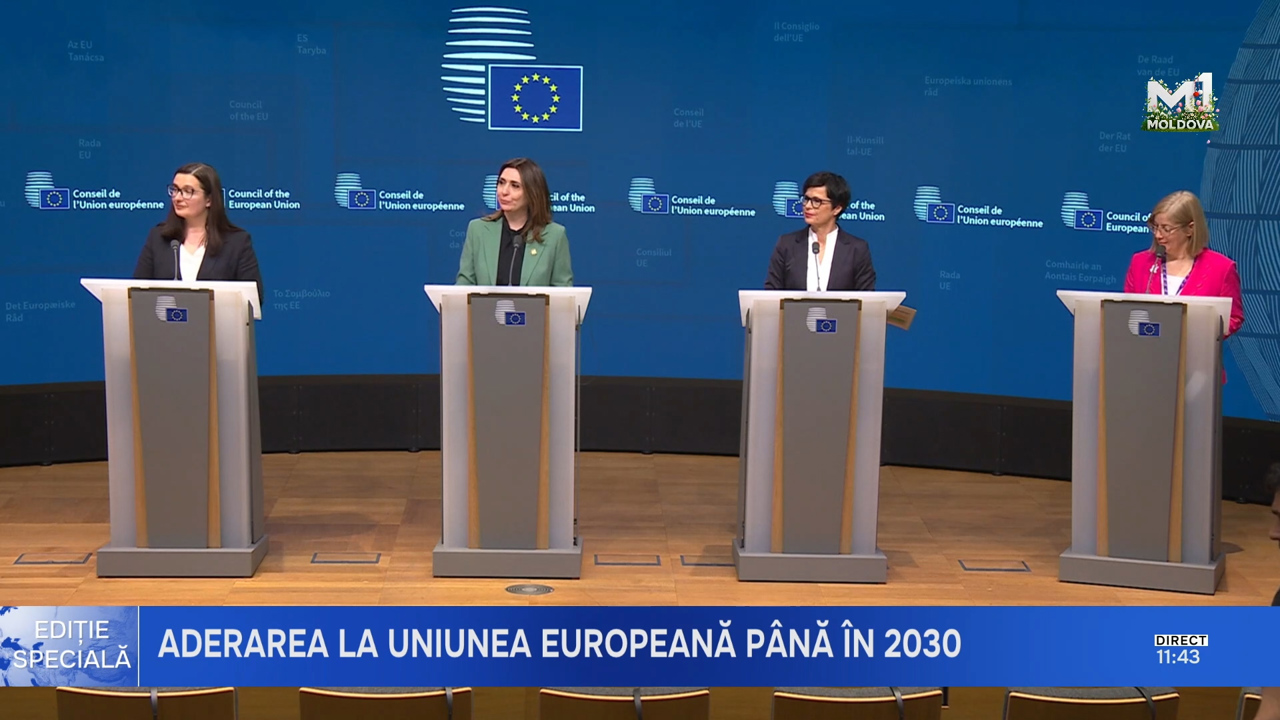 Ediție specială la Moldova 1: Chișinăul deschide negocierile tehnice cu UE, anunț de la Bruxelles