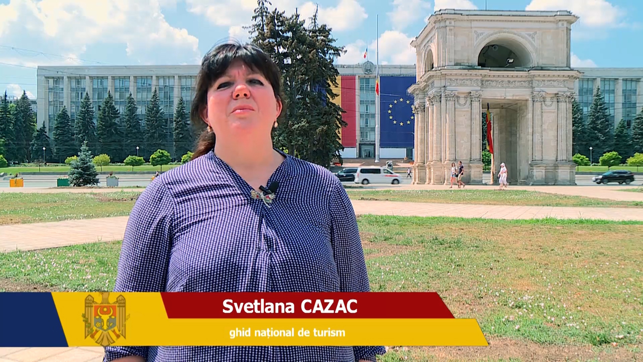 Moldova 1 presents "The Country is Us". Svetlana Cazac: The tour guide who loves Moldova