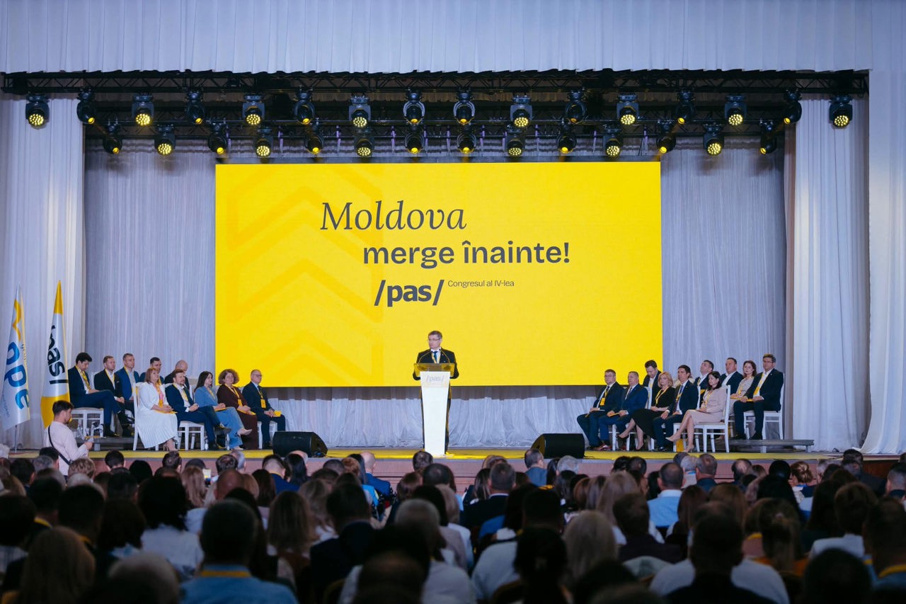Igor Grosu re-elected PAS president: “A great responsibility”