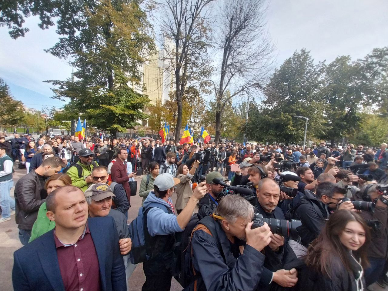 VIDEO // 31 Transnistrian provocateurs documented at "Patriotic" Bloc protest