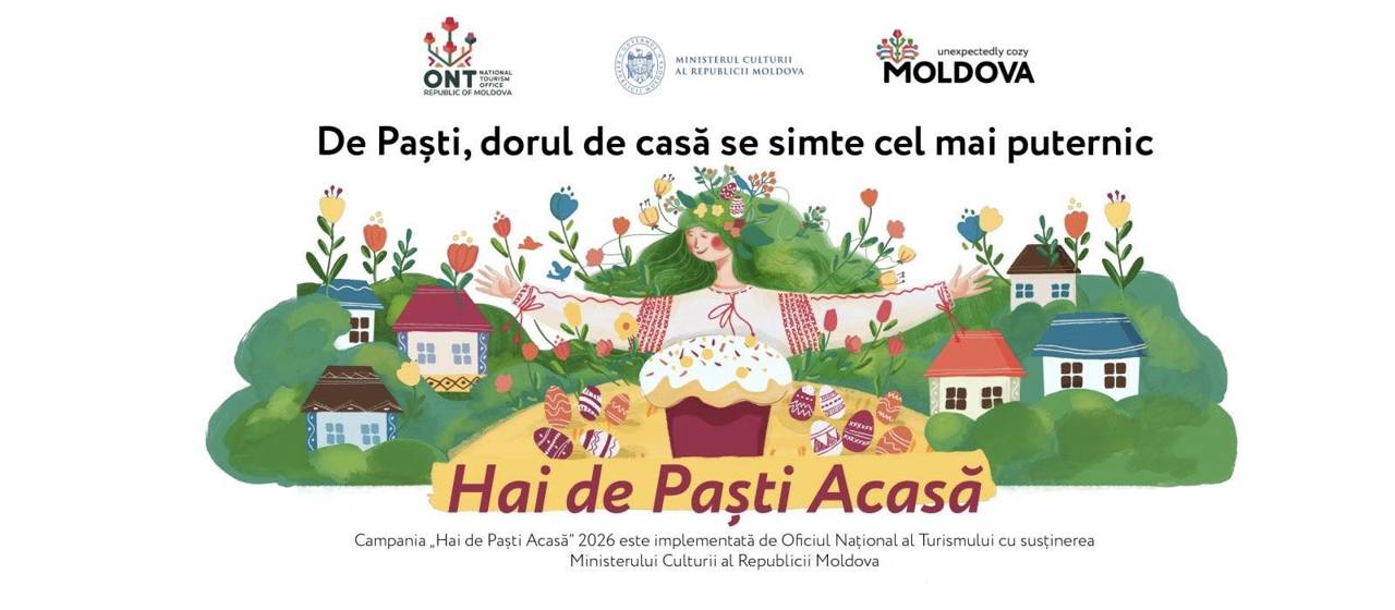 „Hai de Paști acasă-2026”: Diaspora, invitată să petreacă sărbătorile pascale în R. Moldova, „alături de familie” 